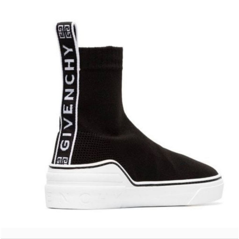 Givenchy Black and White Sock Sneakers